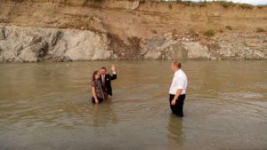 Aura and Edy Baptism